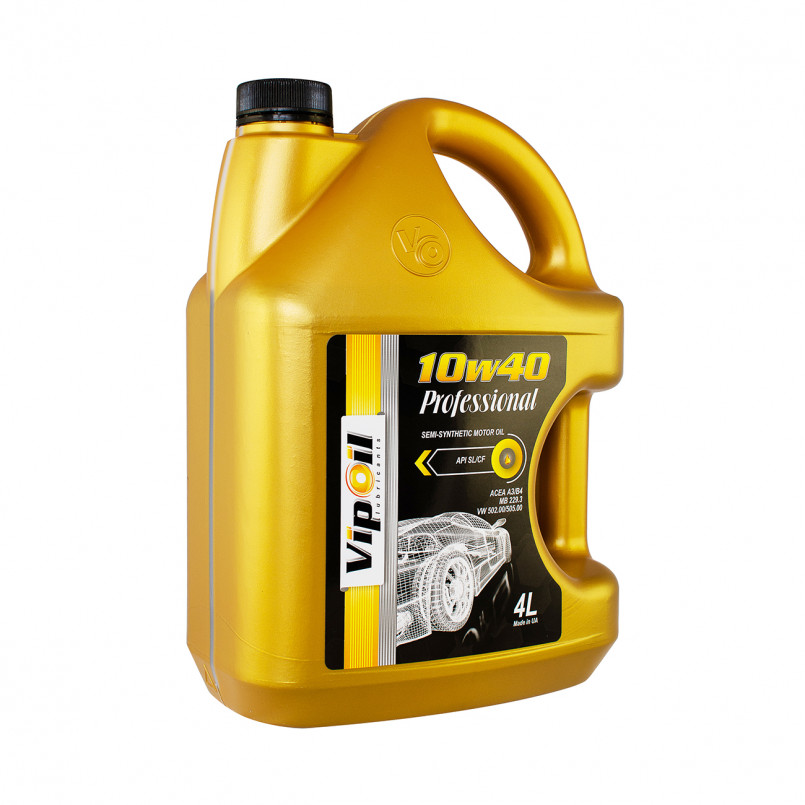 Олива моторна VipOil Professional 10W40 SL/CF, 4л